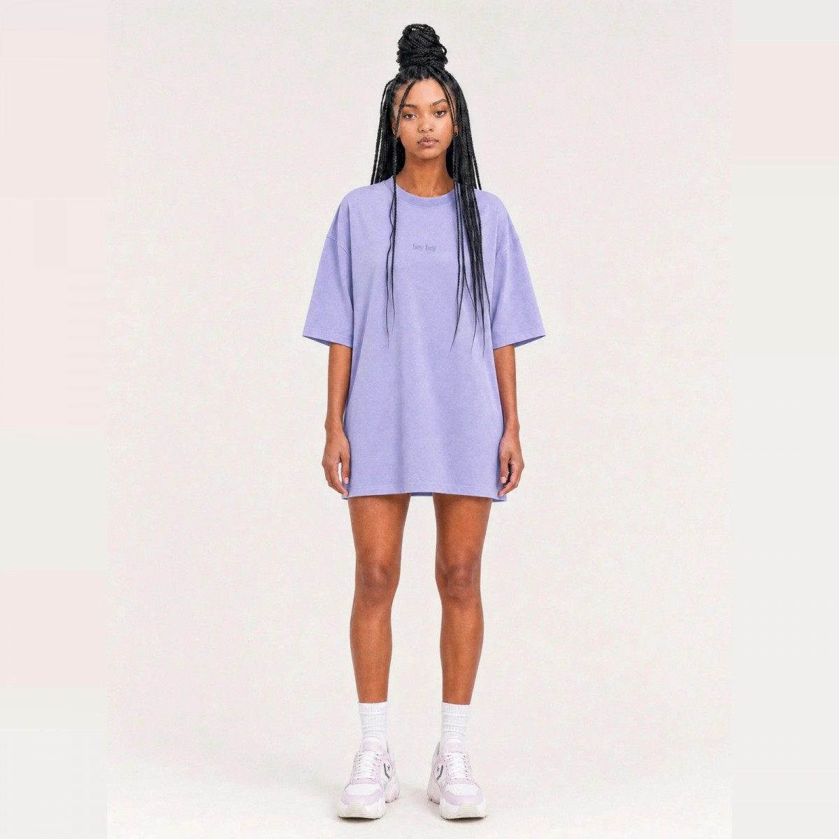 Essential T-Shirt Lilac Dream – Damen – hey hey studios