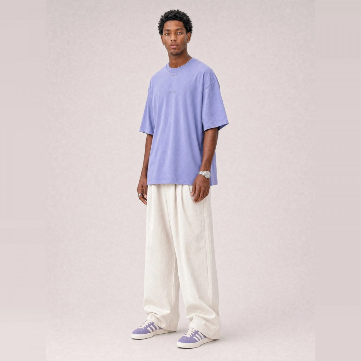 Essential T-Shirt Lilac Dream – Herren – hey hey studios