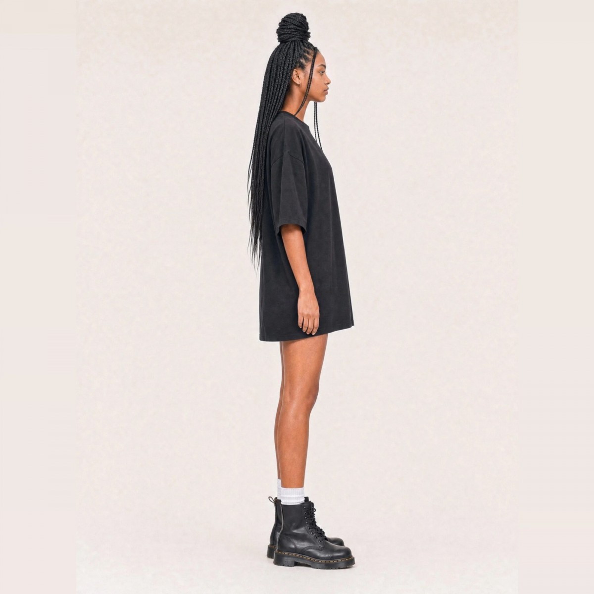 Essential T-Shirt Schwarz – Damen – hey hey studios