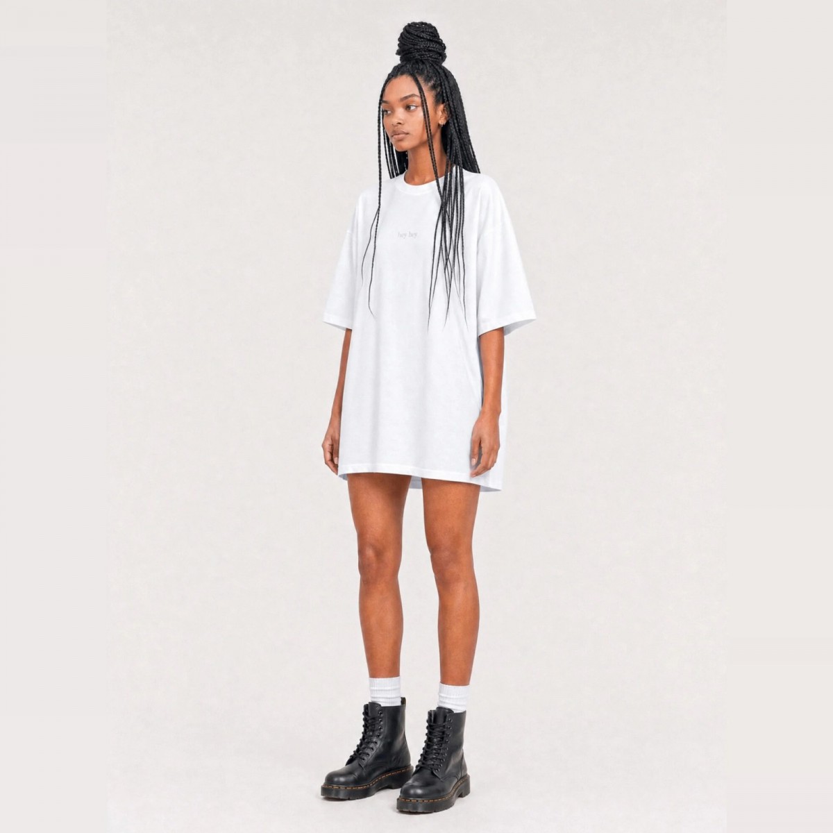 Essential T-Shirt Weiß – Damen – hey hey studios