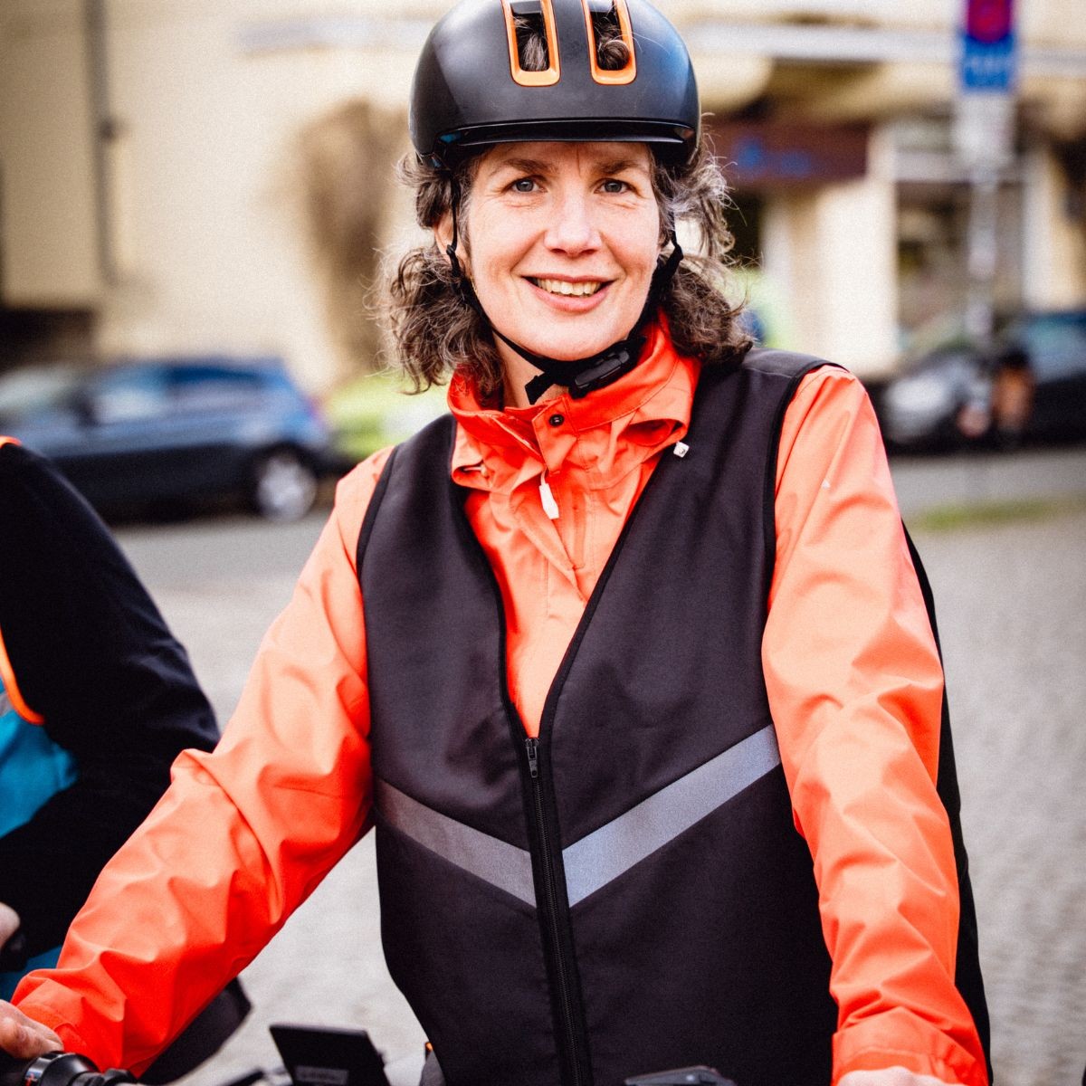 Fahrrad Warnweste schwarz - antoniaberndt