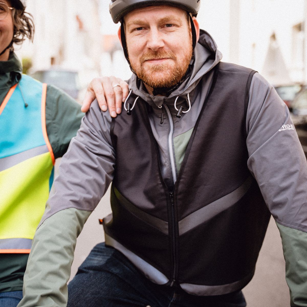 Fahrrad Warnweste schwarz - antoniaberndt