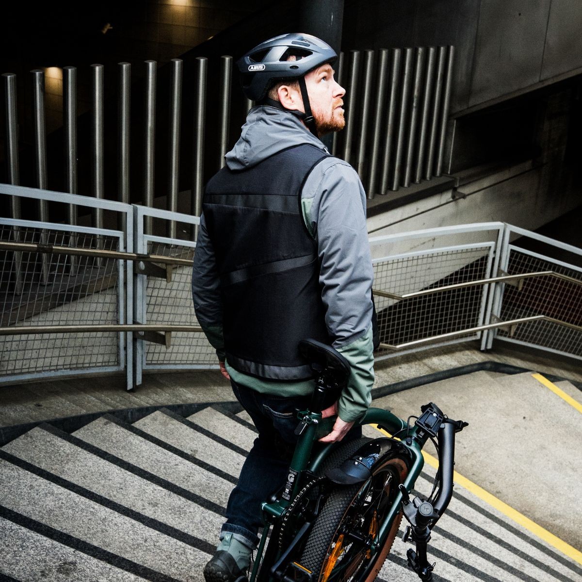 Fahrrad Warnweste schwarz - antoniaberndt