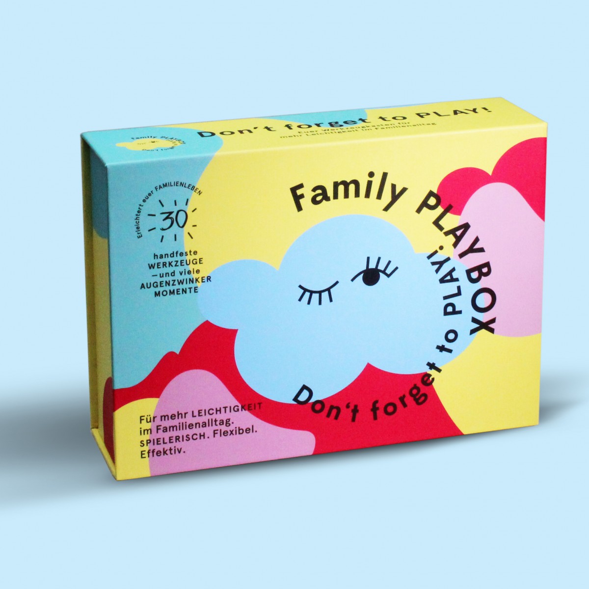 FAMILY PLAYBOX – Der Werkzeugkasten für mehr Leichtigkeit im Familienleben.