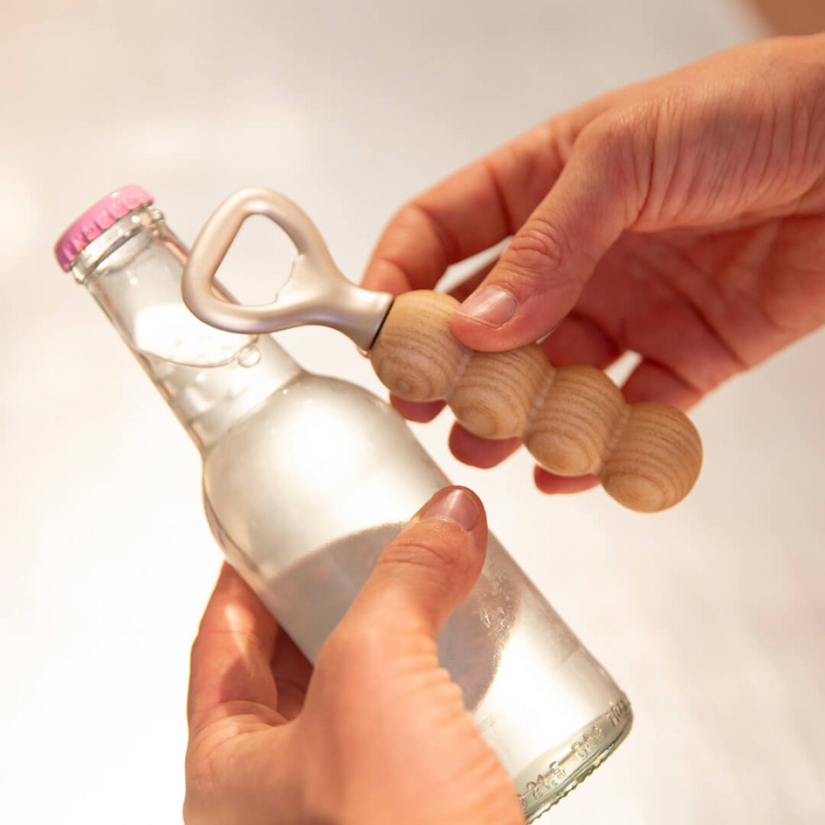 Flaschenöffner | kugelig | rundund