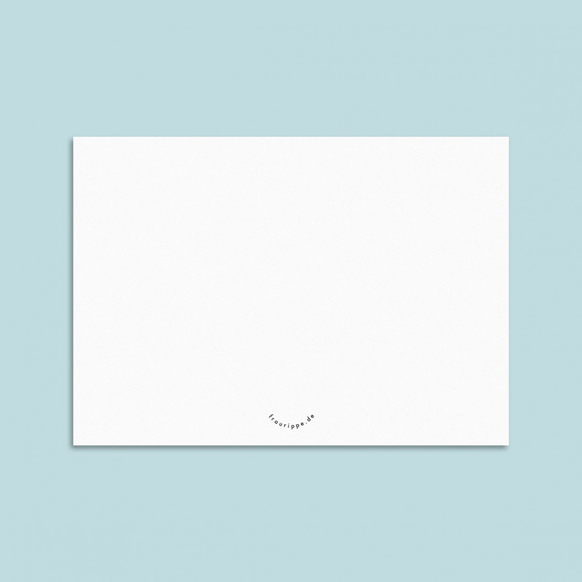 Postkartenkalender Nr. 01 inkl. Kartenhalter aus Holz / ab sofort / Frau Rippe