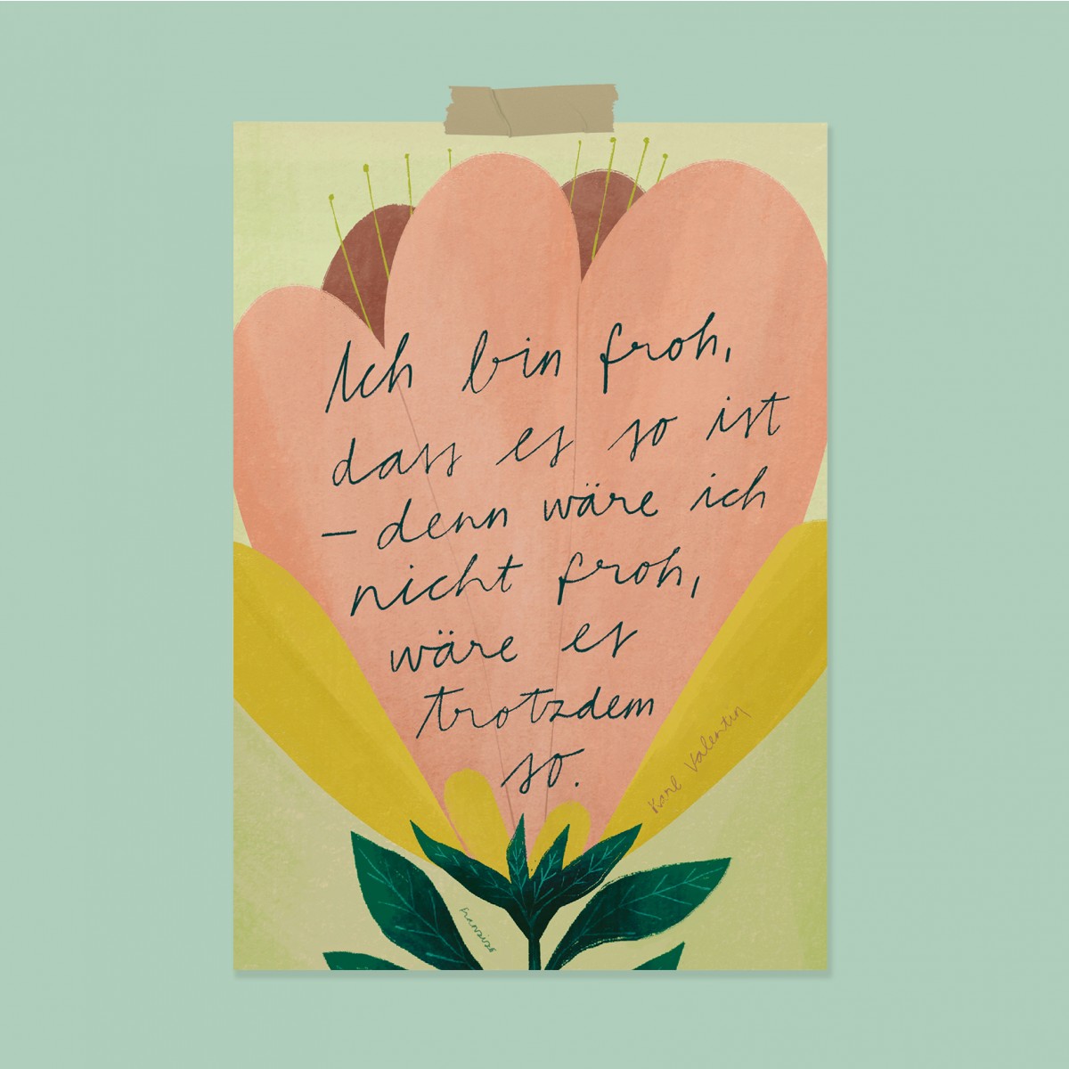 franzizo Print A4 »Froh«