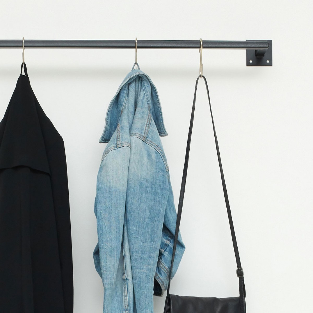 various Kleiderstange im Industrial Style skandinavisch - geschweisst & pulverbeschichtet - Garderobe SIMPLE LINE - div. Größen