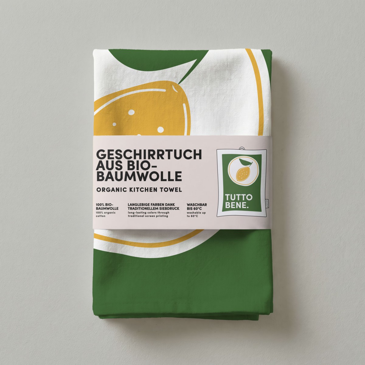 Geschirrtuch - Bio-Baumwolle - Tutto Bene