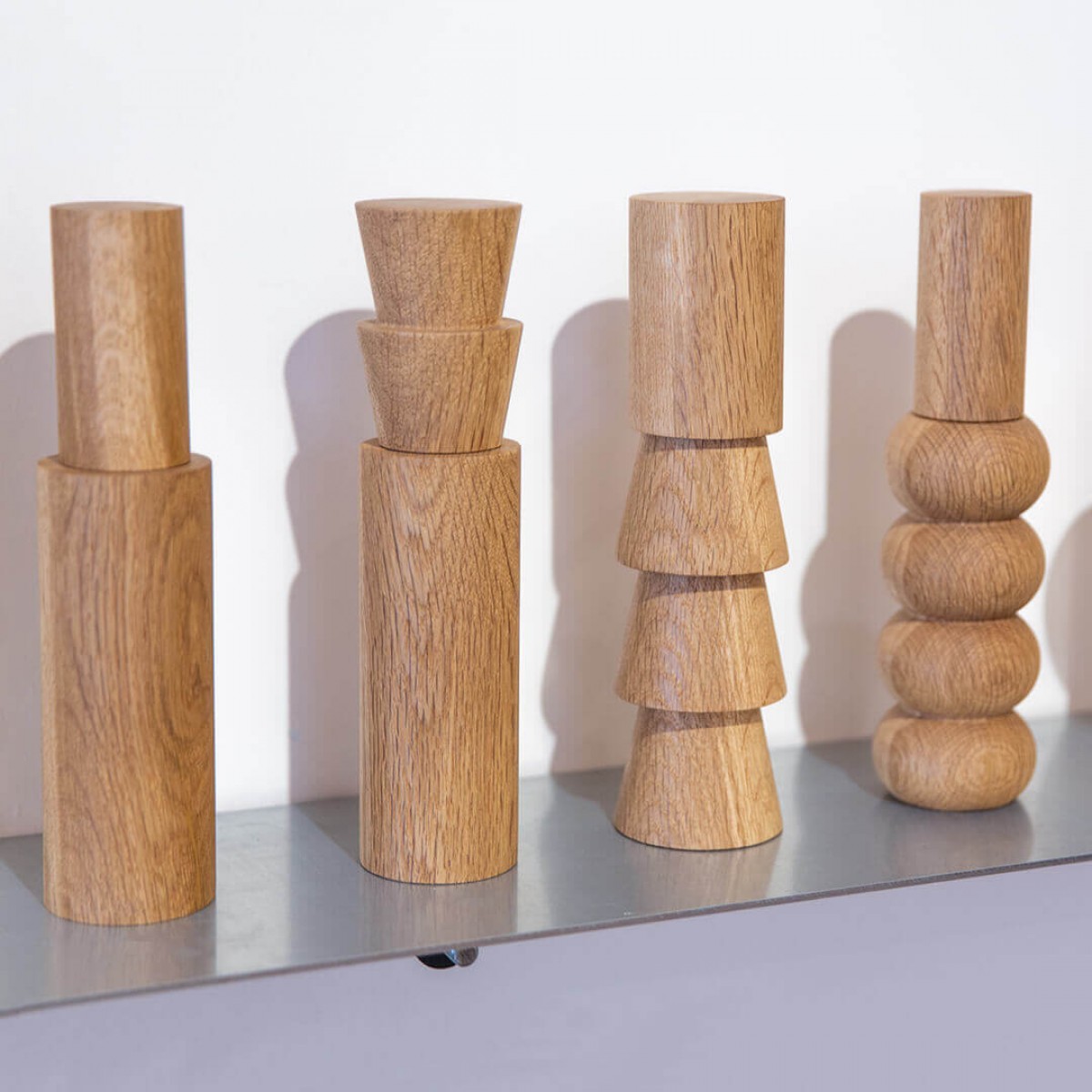 Gewürzmühle | kugelig unten | rundund