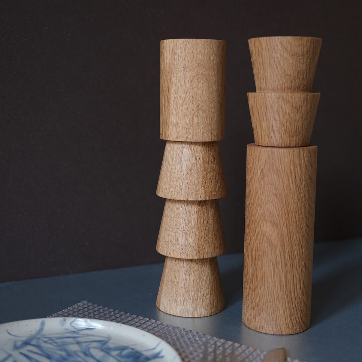 Gewürzmühle | zickzack oben | rundund