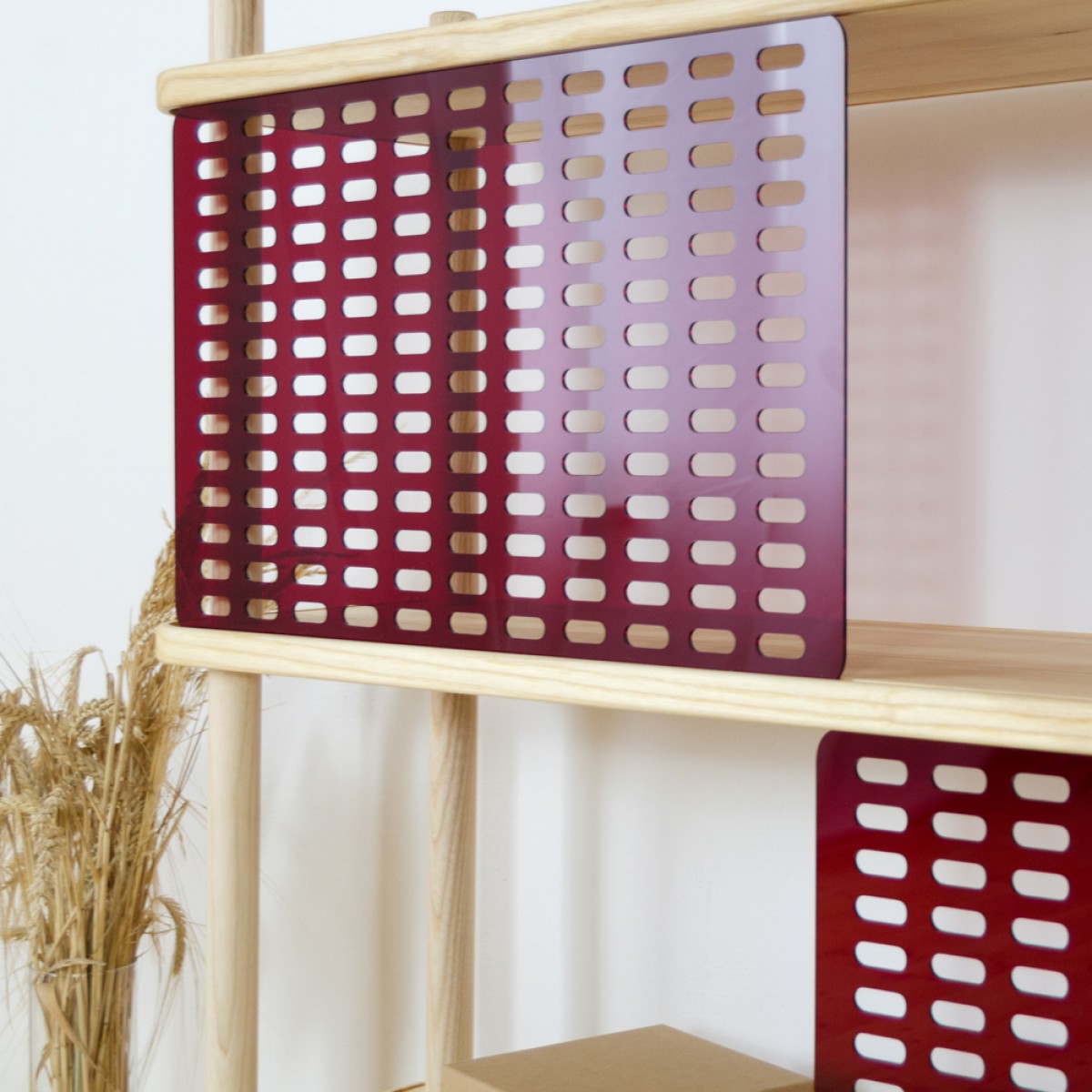 halblang | Regal „Blendend 2“ | Gitter Muster