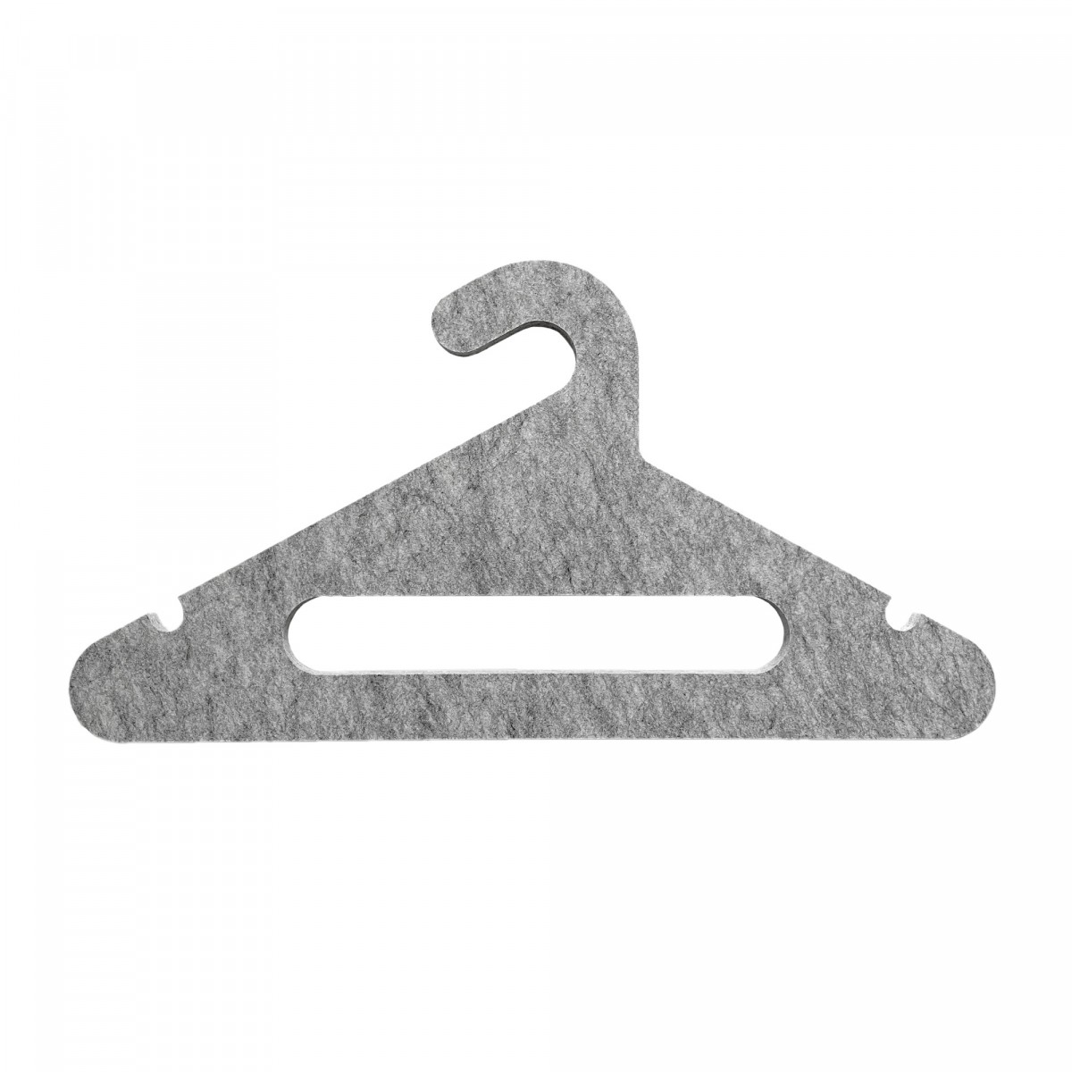 halblang | Kleiderbügel | Filz | marble