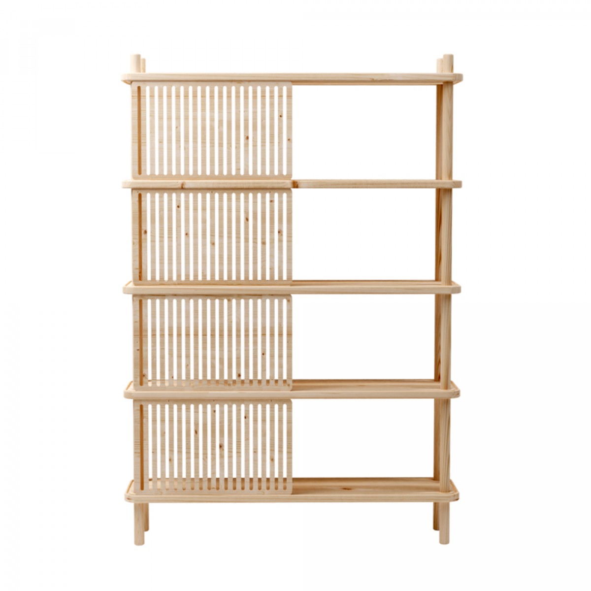 halblang | Regal „Blendend 4“ | Streifen Muster