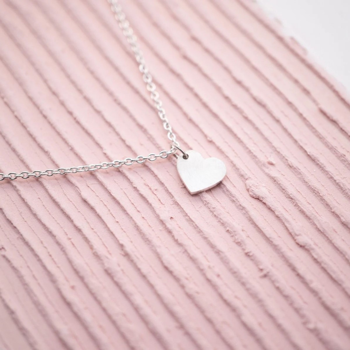 Herzanhänger Kette - Sterlingsilber - SchmuckvonVreni