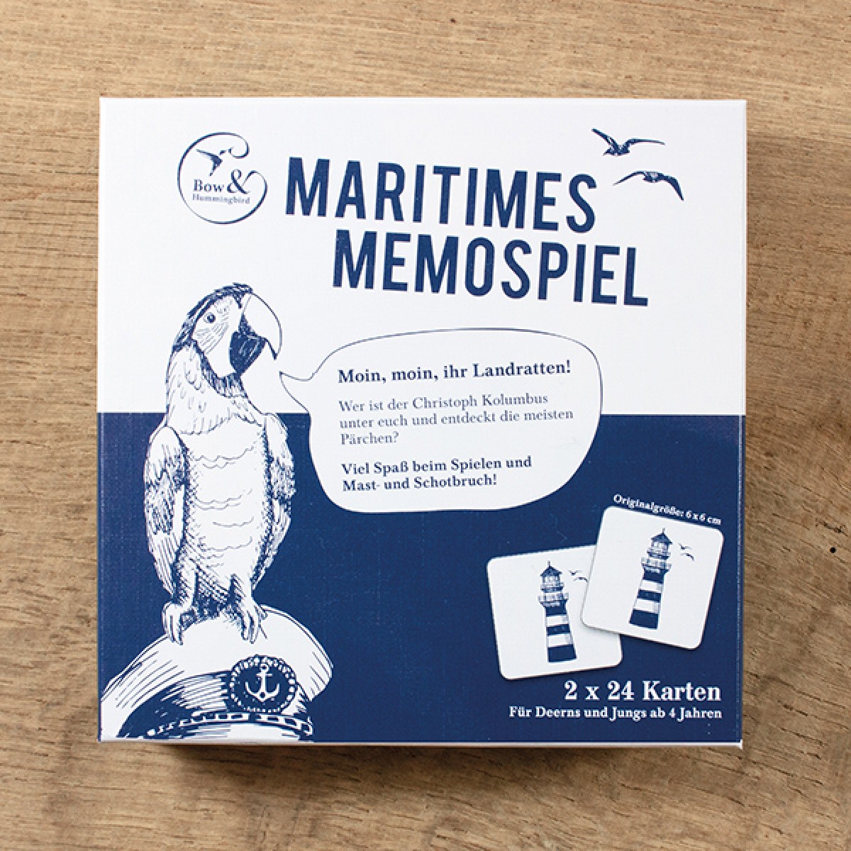 Bow & Hummingbird Maritimes Memospiel