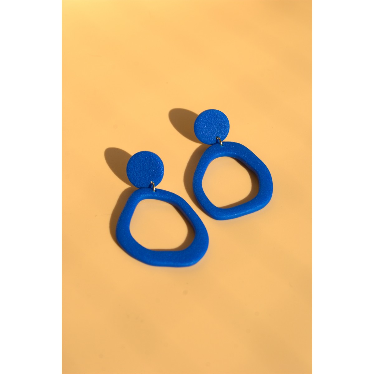 Ipanema | Blaue Statement-Ohrringe | Santoclay