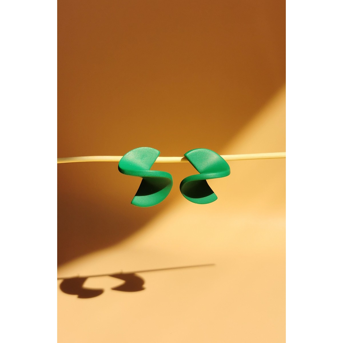 Statement Ohrstecker 24K vergoldet | Santoclay