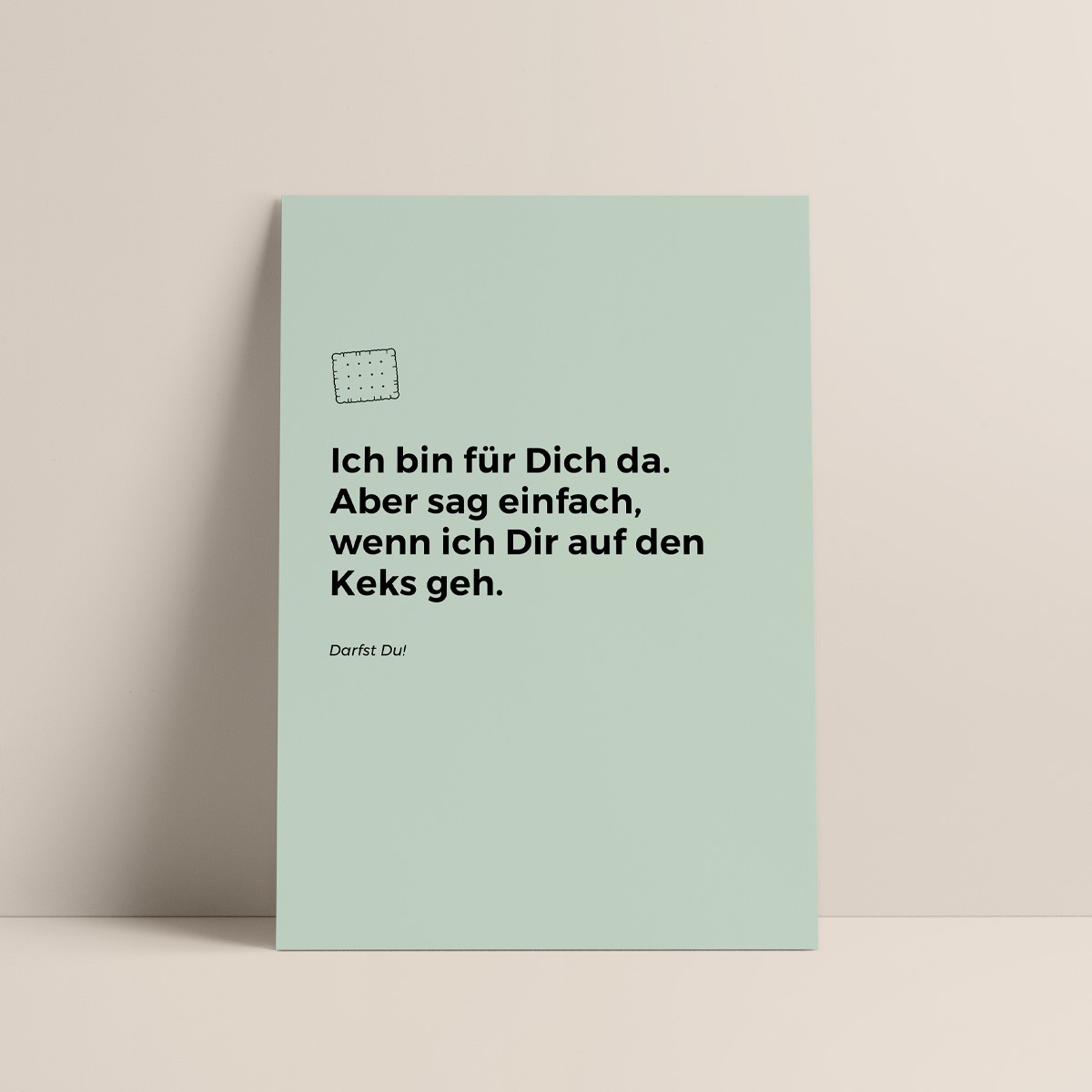 Keks | 3er Set Klappkarten inkl. Umschlag | heartfelt paper & co