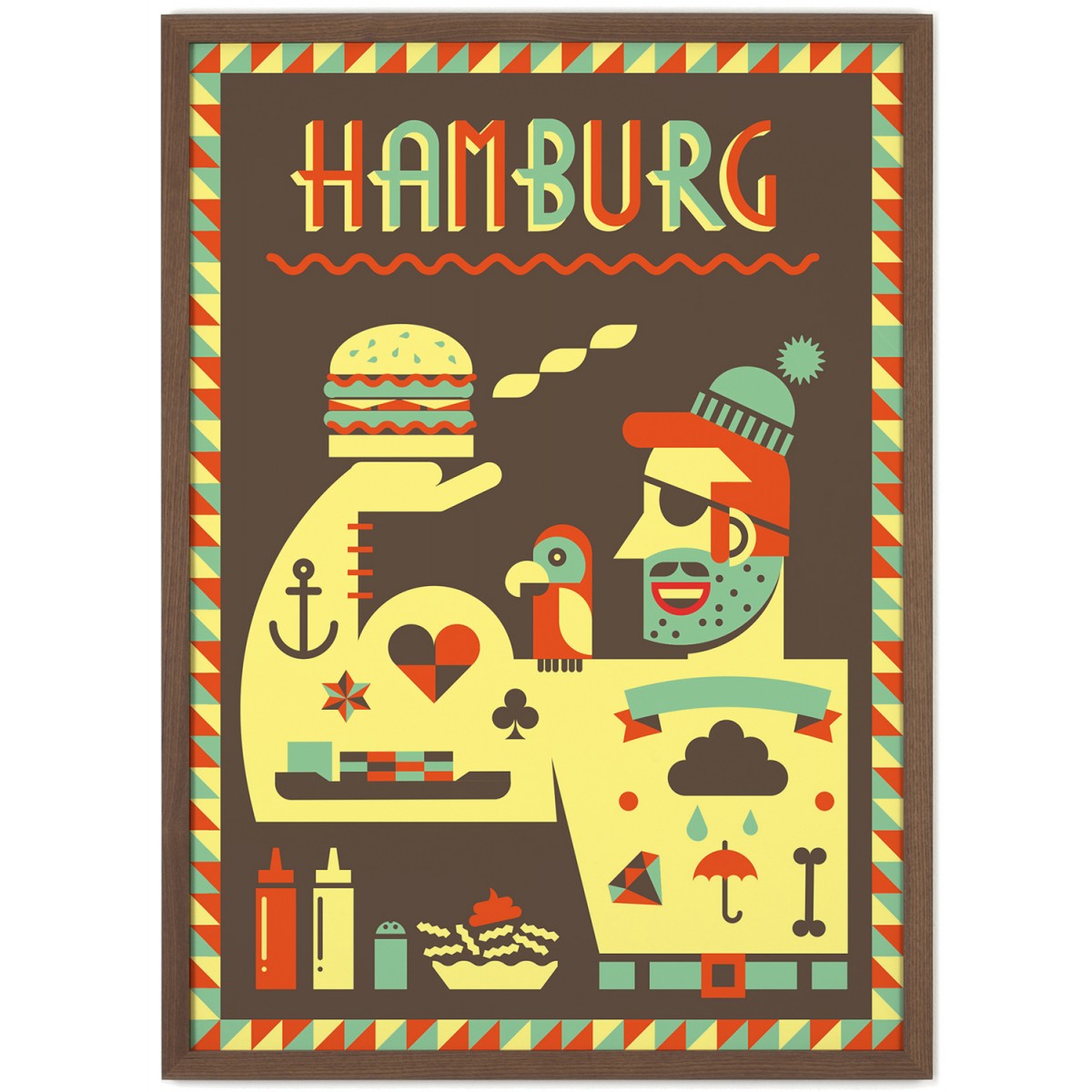 Human Empire Hamburg #2 Poster (50x70cm)