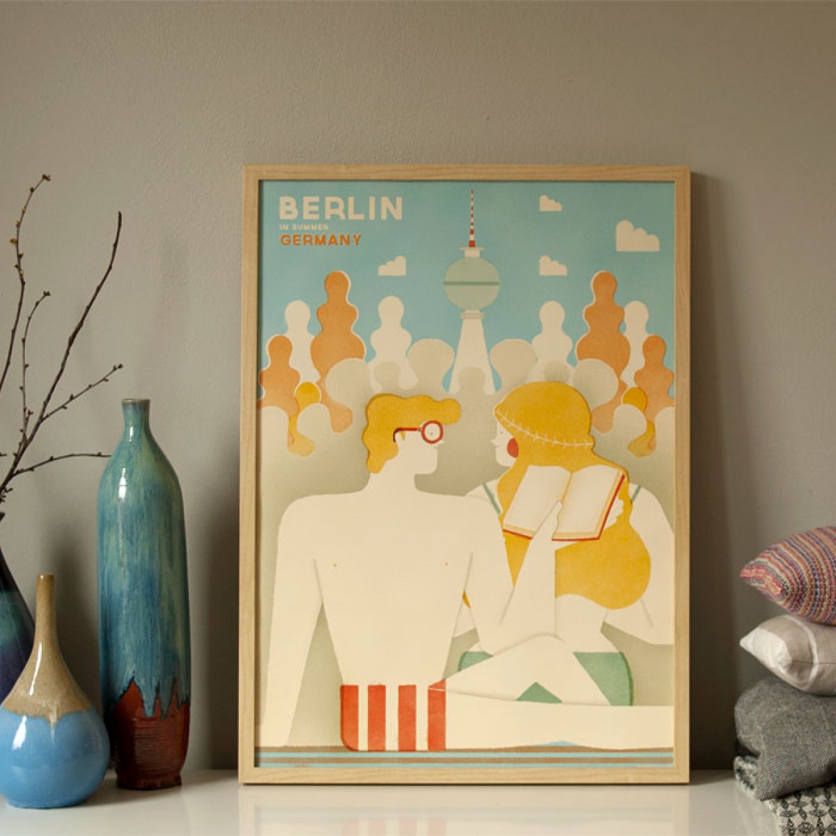 Human Empire Berlin Poster (50x70cm)