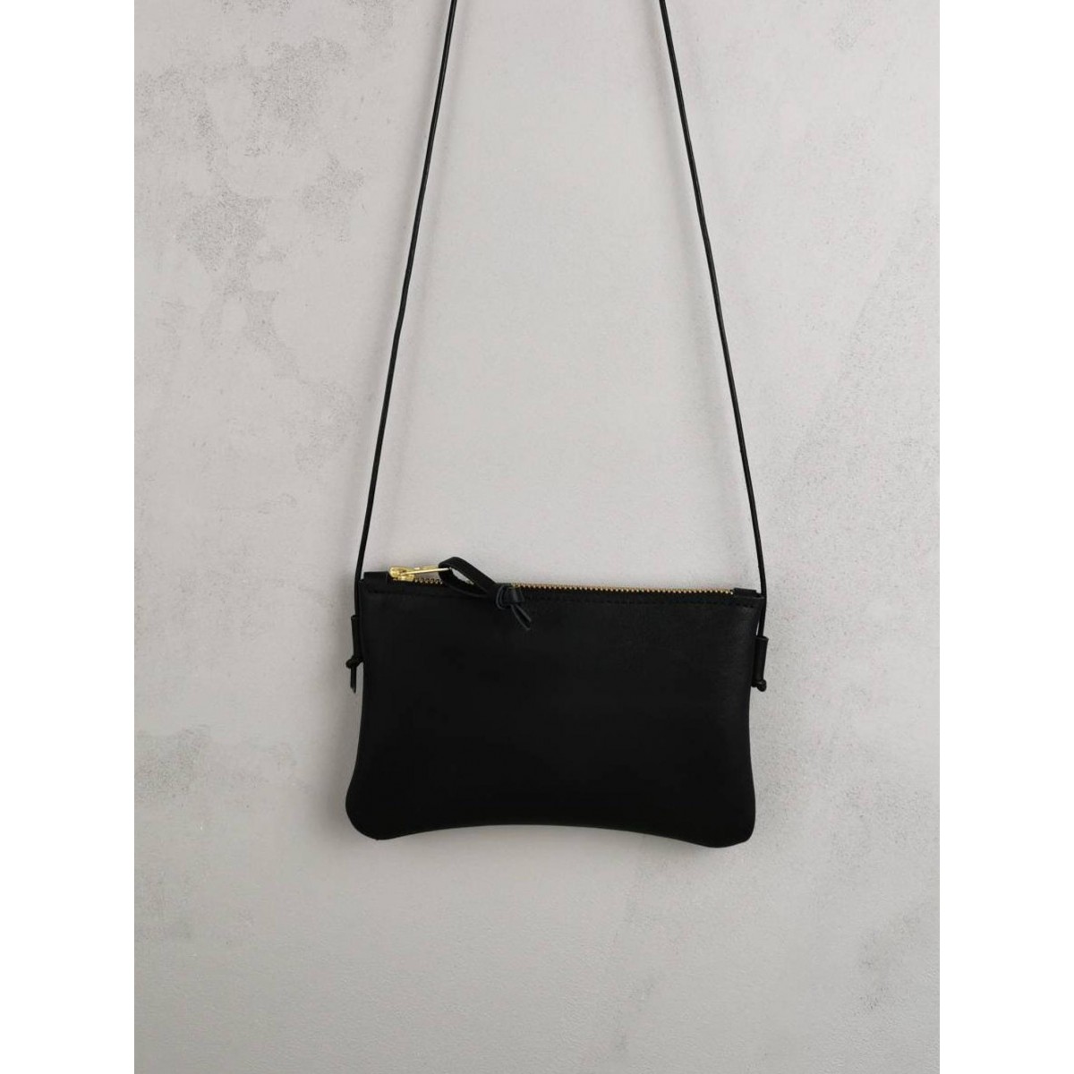 Minitasche // echt Leder schwarz // Smartphonetasche // Handtasche // Tasche zum Reisen // Ledertasche schwarz // Minibag