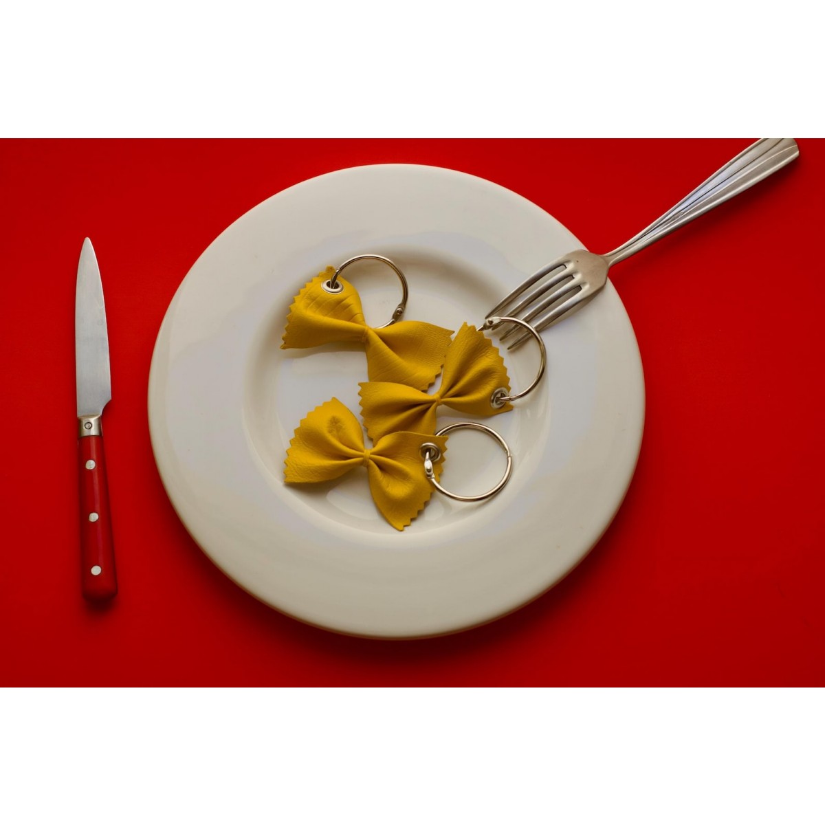 Leder Farfalle - Anhänger - Pikto3000 Leder Farfalle - Anhänger - Pikto3000