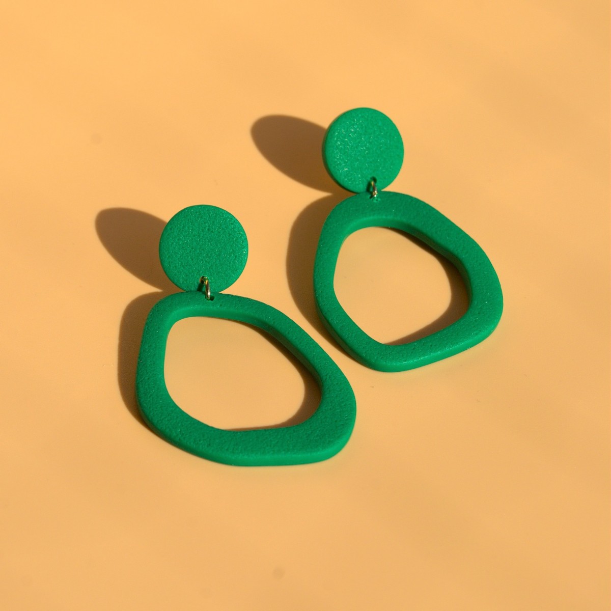 Ipanema | Grüne Statement-Ohrringe | Santoclay