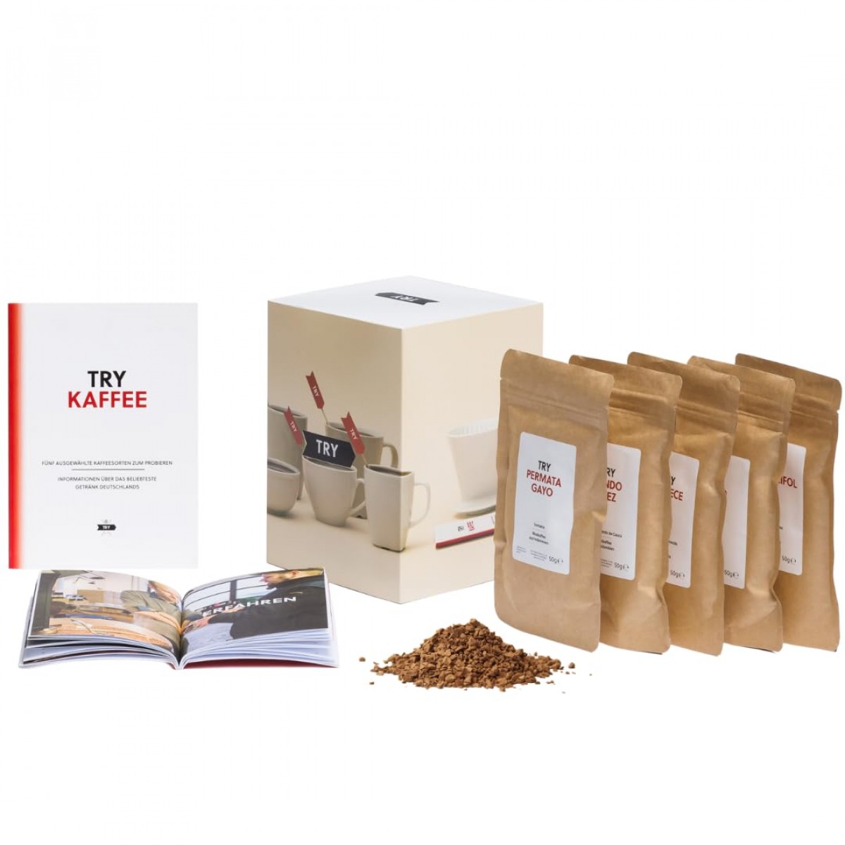 TRY KAFFEE Probierset (gemahlen)