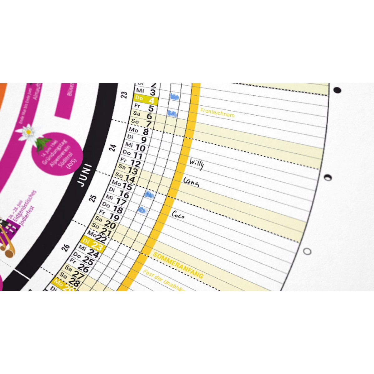 Jahreskalender 2026 – Marmota Maps