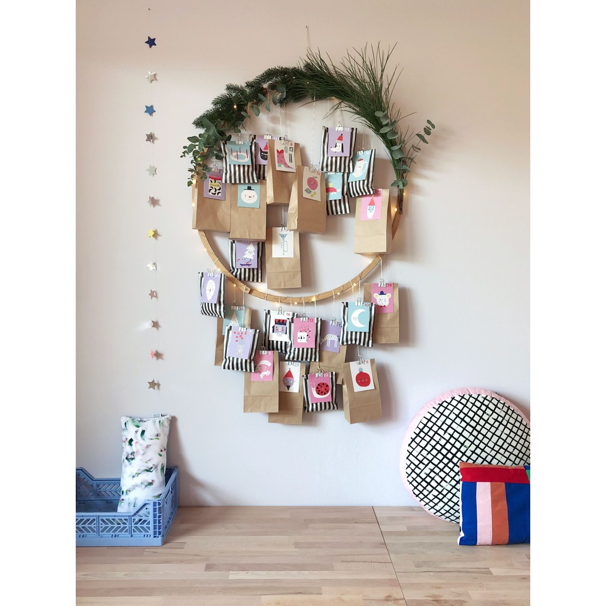 UNTER PINIEN – Mini Kärtchen Kalender