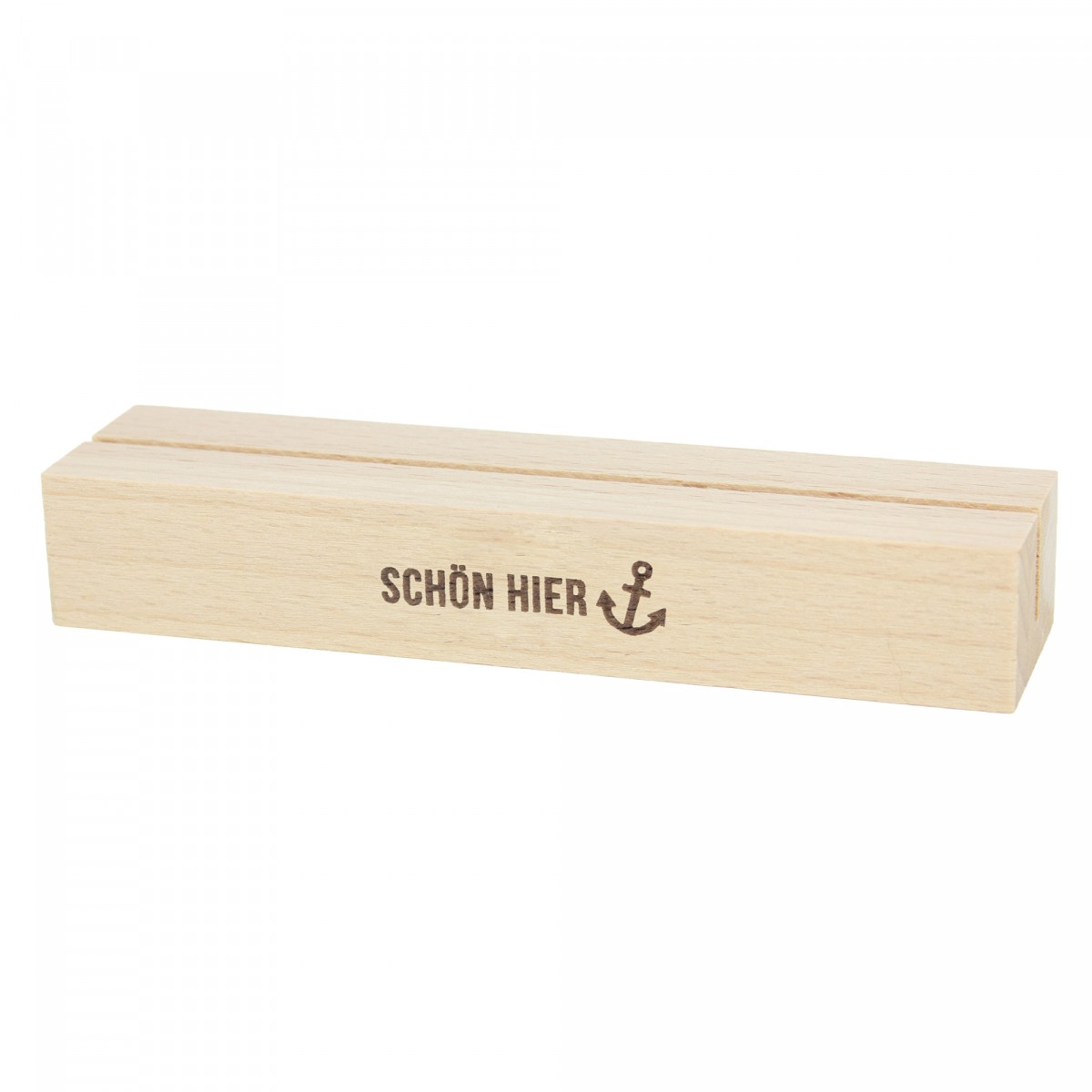 Bow & Hummingbird Kartenständer Schön hier aus nachhaltigem Buchenholz