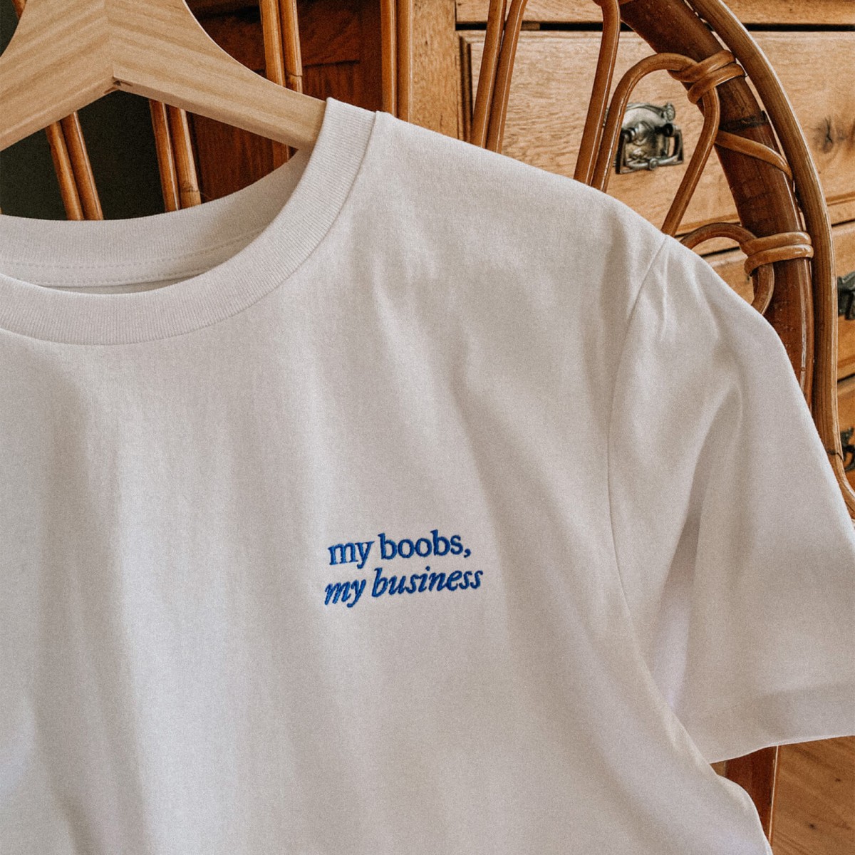 MY B**BS, MY BUSINESS (blau) T-Shirt – Kurt und Herbert