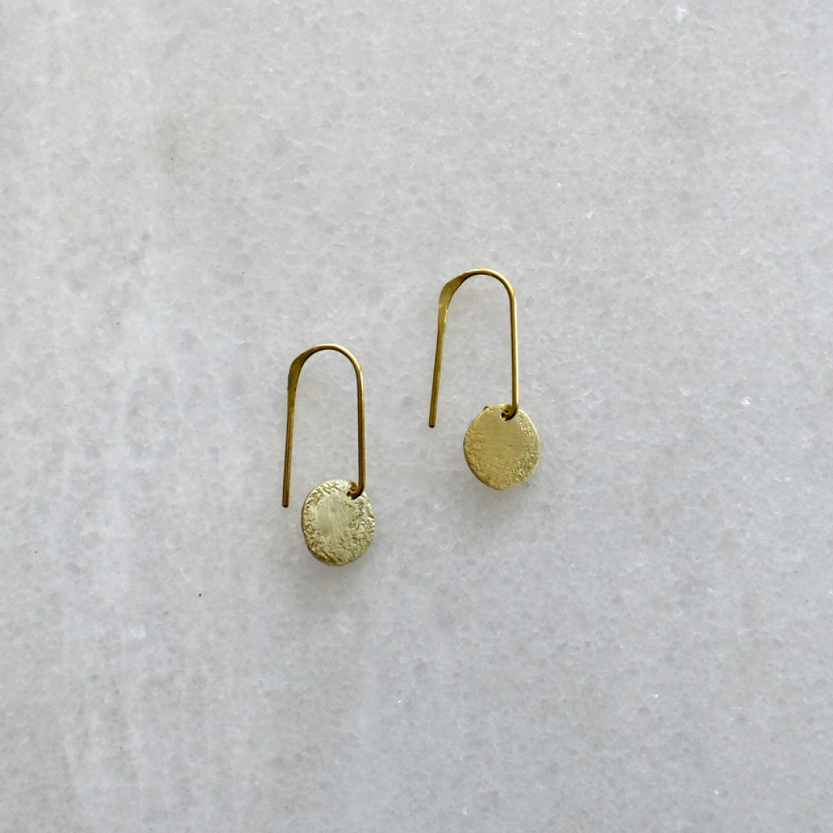 Gudbling // Minimalistische Kreis Ohrringe