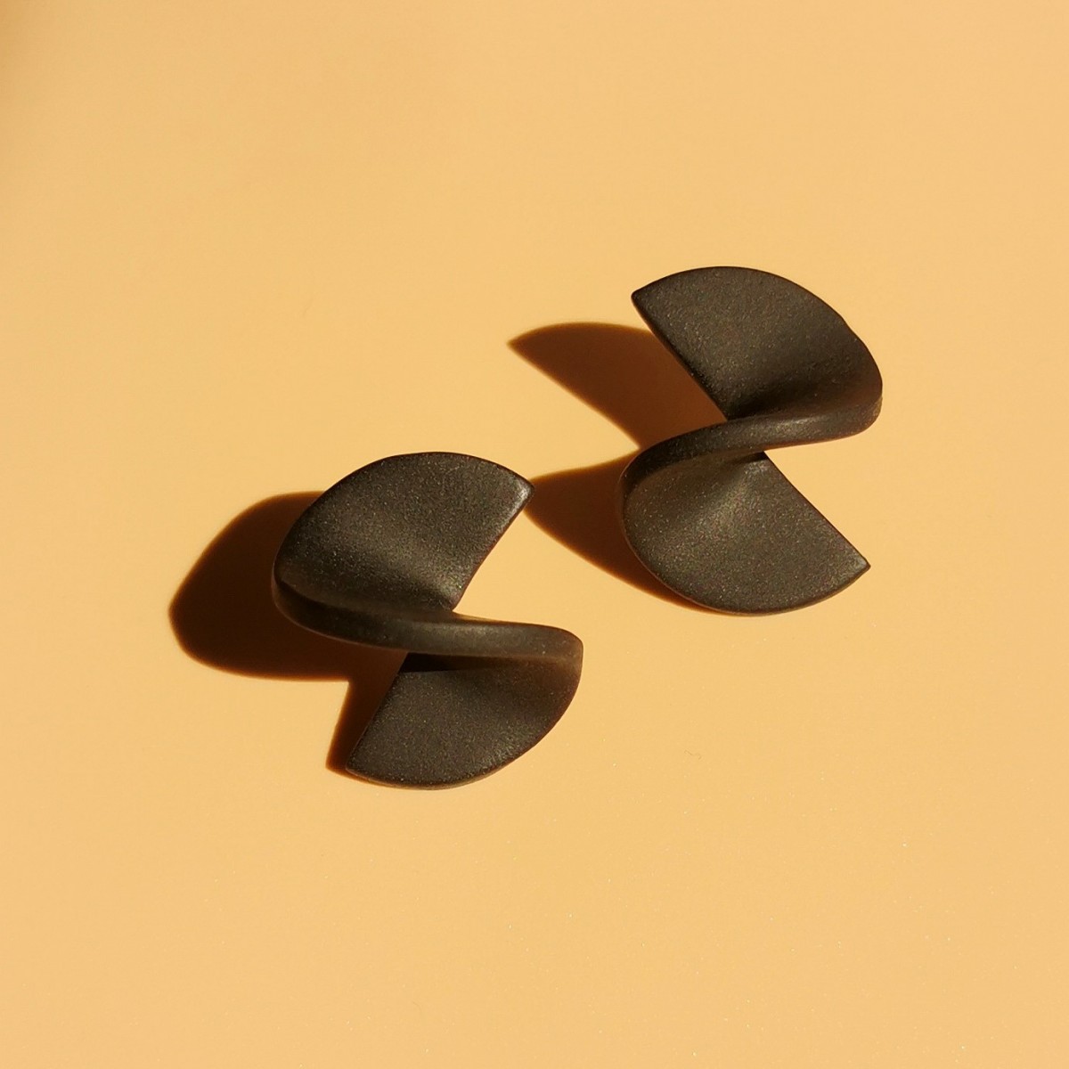 Statement-Ohrstecker | 24K vergoldet | Santoclay