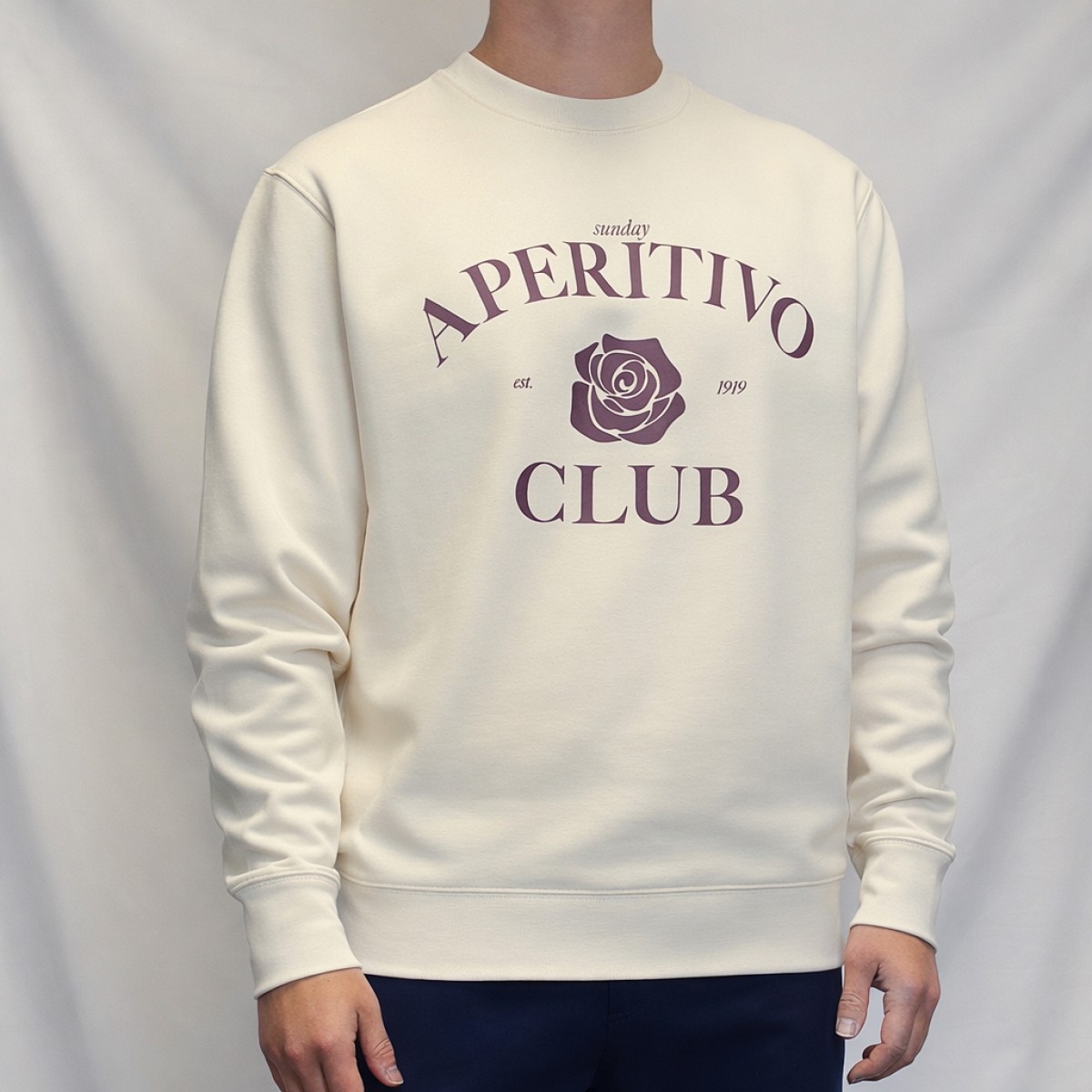 Larrys - sunday aperitivo club retro sweater
