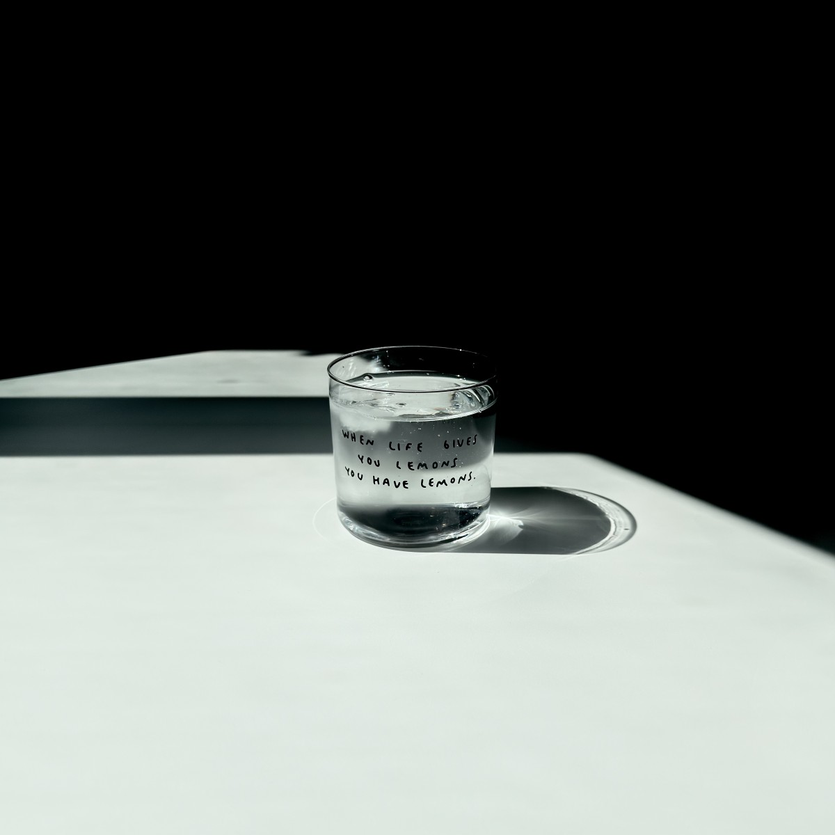WHEN LIFE GIVES YOU LEMONS Glas – yahya studio, johanna schwarzer