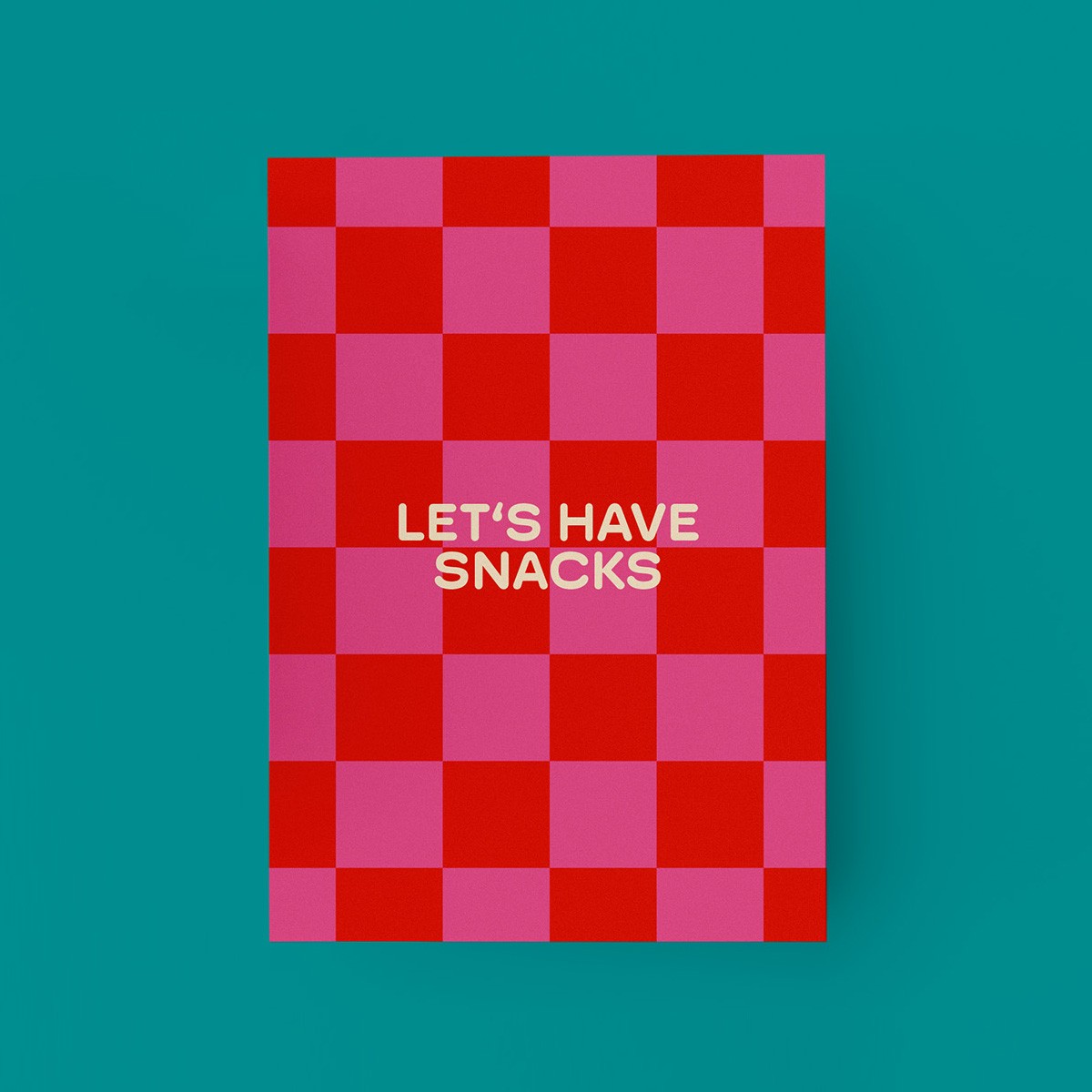 MAMF® "Let's Have Snacks" Postkarte