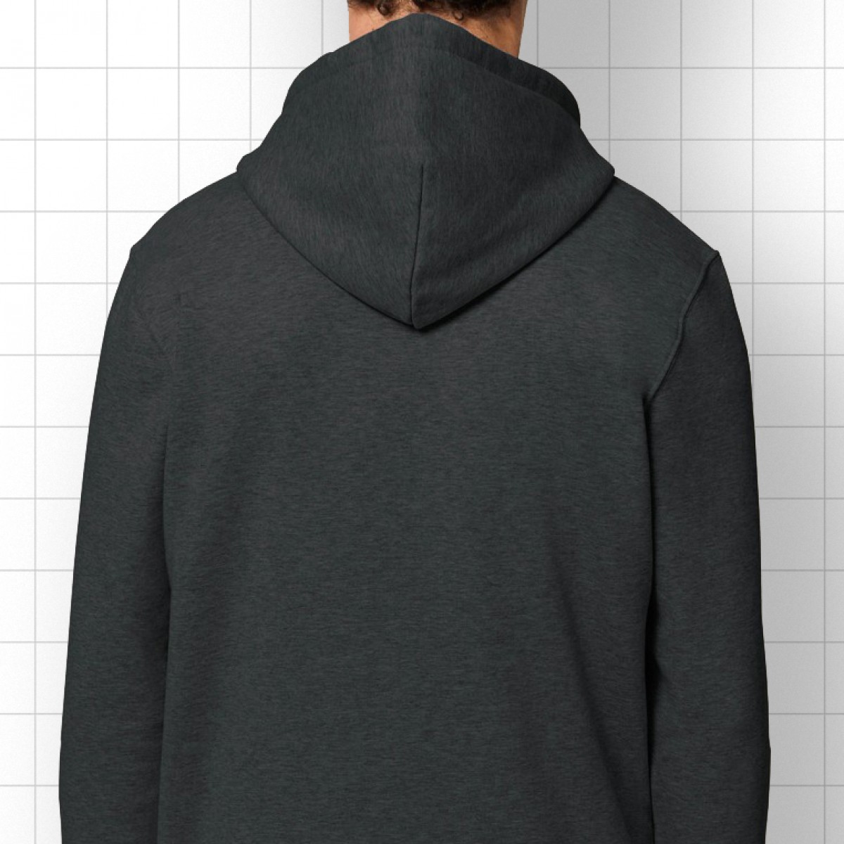 "liberté égalité weinschorlé" Unisex Kapuzensweater, dark heather grey