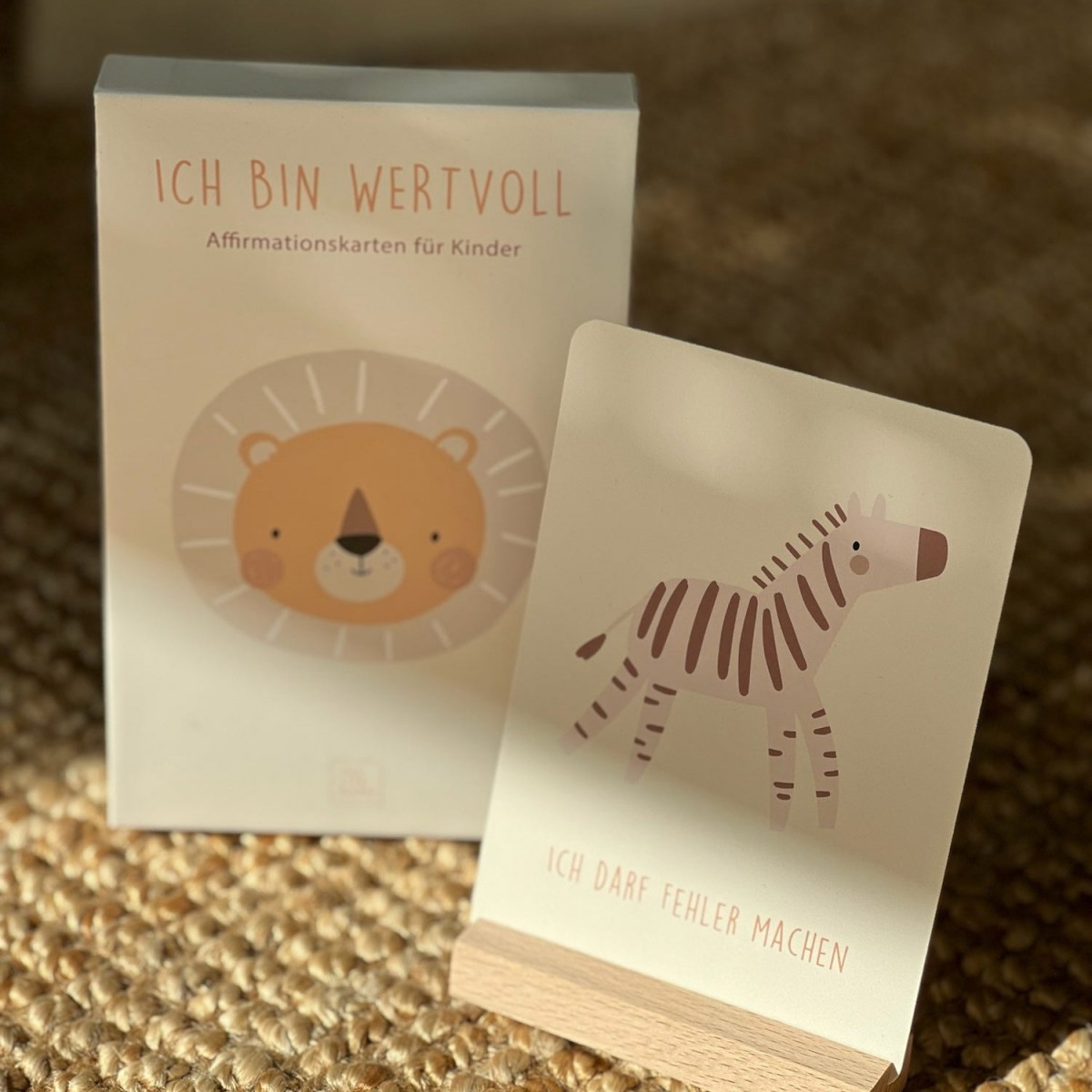 The Life Barn Affirmationskarten "Ich Bin Wertvoll" für Kinder