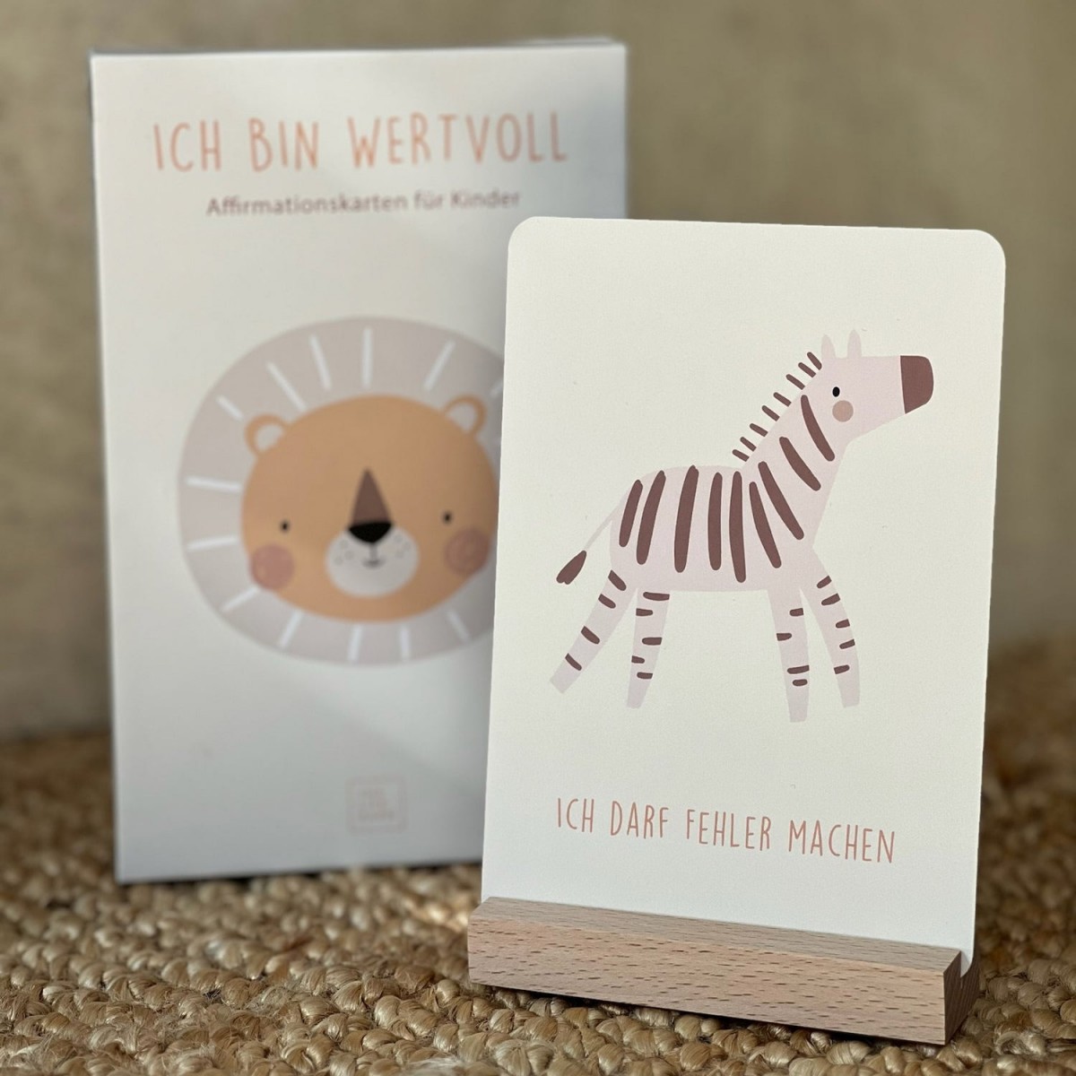 The Life Barn Affirmationskarten "Ich Bin Wertvoll" für Kinder
