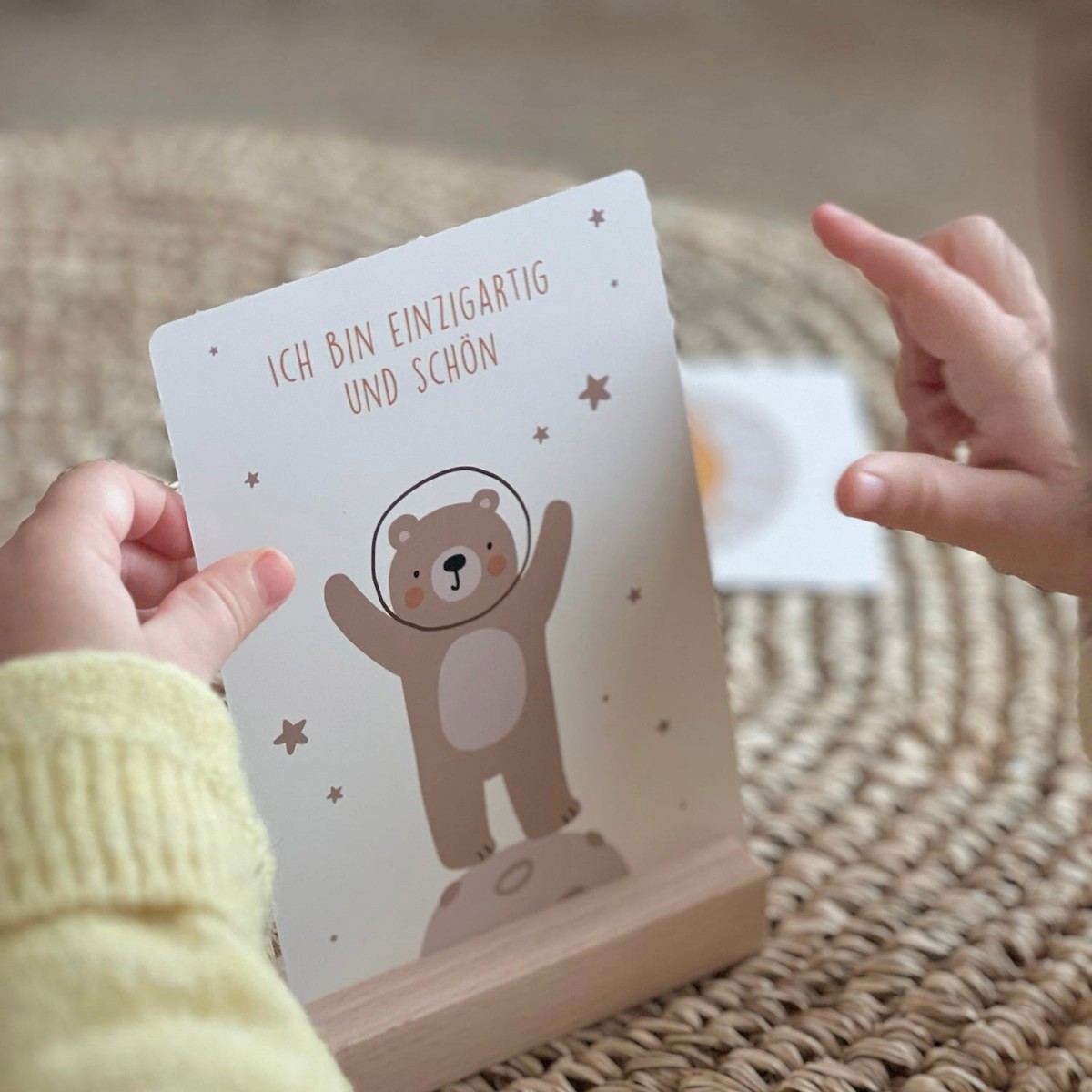 The Life Barn Affirmationskarten "Ich Bin Wertvoll" für Kinder