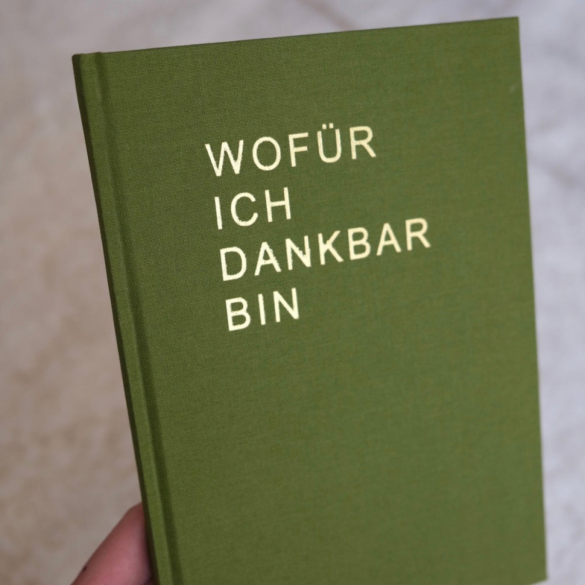 The Life Barn Dankbarkeitstagebuch "Wofür Ich Dankbar Bin" grün
