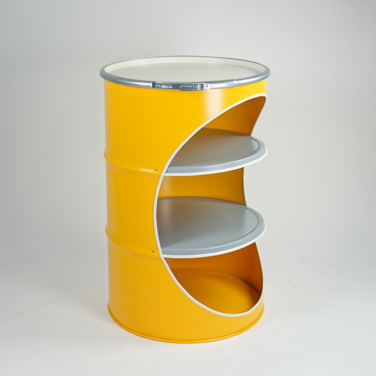 Lockengelöt - Schrank-Oval - aus einem Hamburger Ölfass