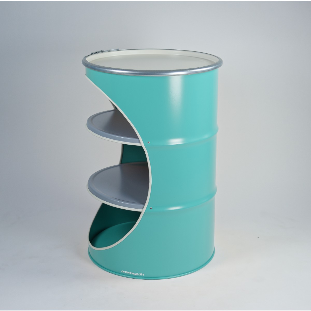 Lockengelöt - Schrank-Oval - aus einem Hamburger Ölfass