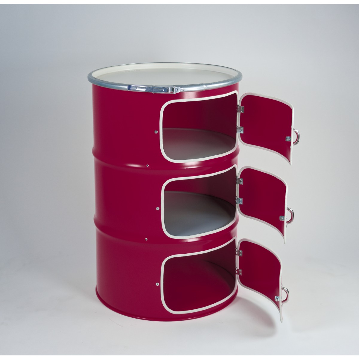 Lockengelöt - Dreitürer aus einem Ölfass