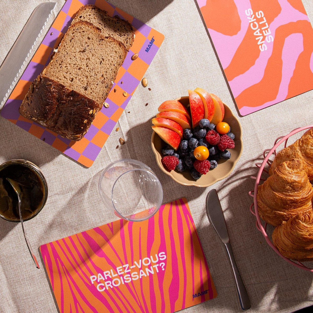 MAMF® "Parlez-Vous Croissant?" Frühstücksbrettchen
