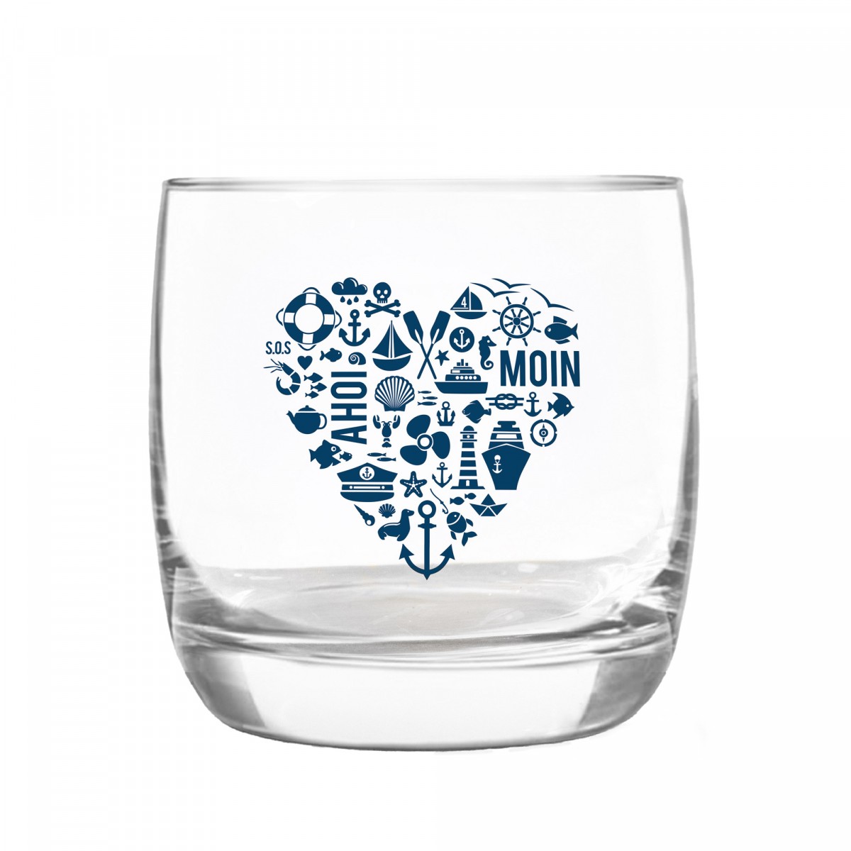 Kristallglas, Whiskeyglas "Nordisch by Heart" made in EU