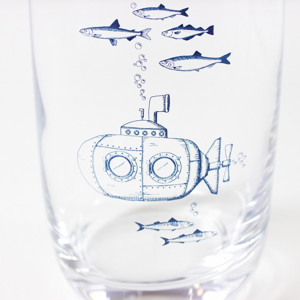Bow & Hummingbird Kristallglas U-Boot