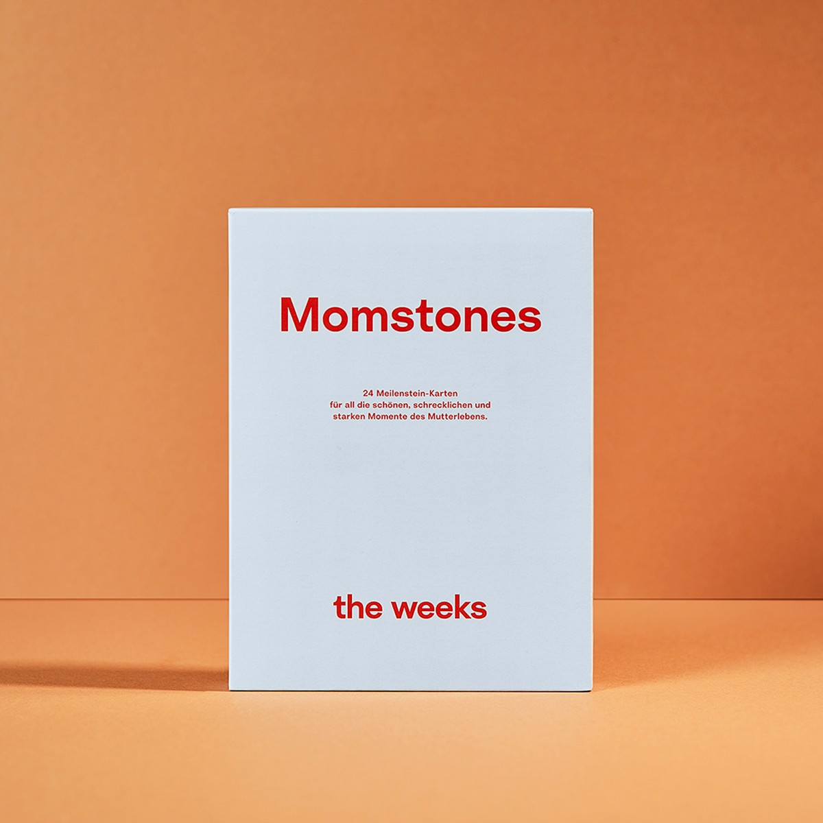 the weeks Momstones - 24 Meilenstein-Karten für Mütter